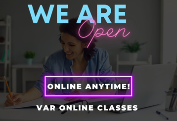 Read more about the article VAR Online Classes – Open Anytime!